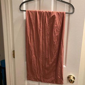 Midi Jersey Tube Skirt